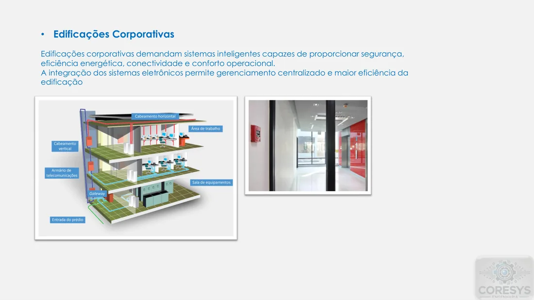 Edificações corporativas